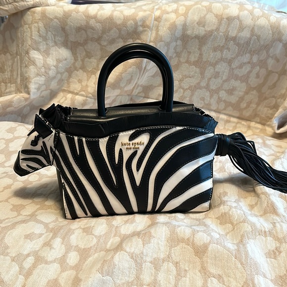 Kate Spade Zebra Clutch - Picture 1 of 4